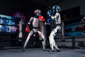 China Gelar Turnamen Tarung Robot Pertama di Dunia