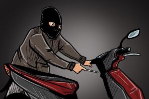 Saat Maling Ini Tidur, Motor Curiannya Digondol Pencuru Lain