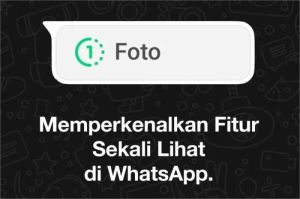 WhatsApp uji fitur foto sekali lihat anti-screenshot demi jaga privasi pengguna