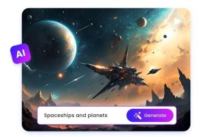 tampilan hasil video realistis yang dihasilkan AI dari teks