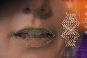 ilustrasi AI membaca gerakan bibir manusia lewat kamera