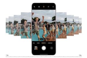 ilustrasi fitur AI kamera iPhone mengambil foto otomatis saat momen emosional