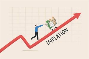 ilustrasi kenaikan harga komoditas dunia dan dampaknya pada inflasi Indonesia