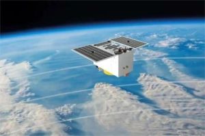 ilustrasi satelit AI Tiongkok sedang memantau bumi dari luar angkasa