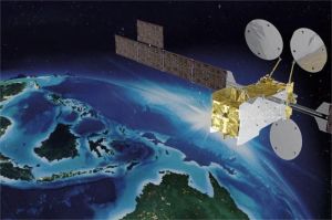 ilustrasi satelit satria-1 dan kondisi internet lambat di daerah terpencil Indonesia