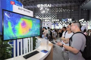 ilustrasi satelit AI China memantau bencana alam dari luar angkasa