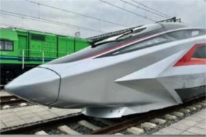 ilustrasi kereta peluru tanpa masinis China