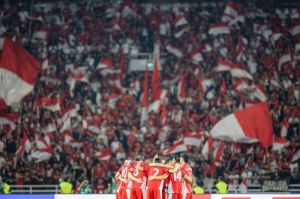 Pemain Timnas Indonesia pada laga lawan Bahrain di Kualifikasi Piala Dunia 2026 (c) Bagaskara Lazuardi