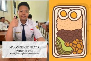 Siswa SMP Surakarta Berbagi Ulasan Menu Makan Bergizi Melalui Media Sosial