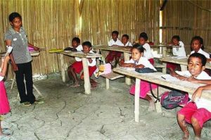 kelas di daerah terpencil