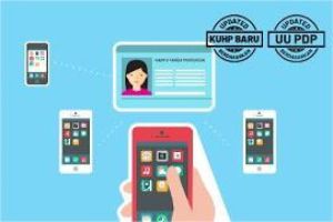 ikon aplikasi di layar ponsel dengan simbol gembok retak, menggambarkan lemahnya perlindungan data