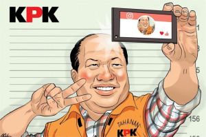 kasus korupsi pejabat dan lemahnya pengawasan pemerintah Indonesia