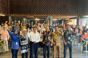 pelaku UMKM sedang mengikuti pelatihan bisnis yang diselenggarakan oleh pemerintah daerah