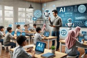 AI di ruang kelas sekolah Indonesia