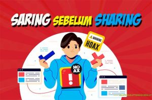 penyebaran hoaks di media sosial dan rendahnya literasi digital masyarakat Indonesia