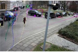 sensor pintar terpasang di jalan kota