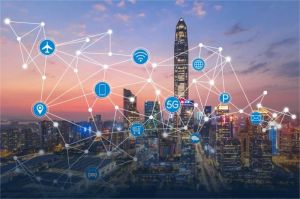 sistem smart city dengan teknologi IoT di kota modern