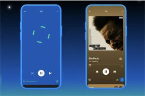 tampilan fitur DJ AI Spotify berbahasa Indonesia dengan playlist rekomendasi otomatis