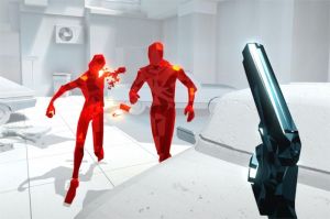 konsep desain dunia futuristik dalam game Cyber Quest dengan karakter utama