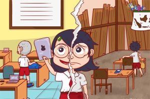 pembelajaran online di indonesia dan kesenjangan digital