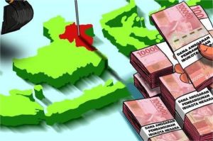 penyalahgunaan anggaran proyek pemerintah dan lemahnya transparansi