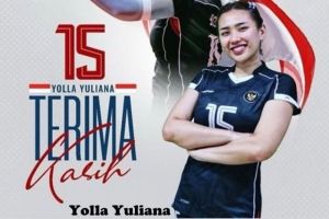 Yolla Yuliana Resmi Pensiun dari Timnas Voli Putri Indonesia