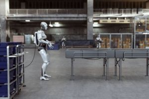 Robot Mirip Manusia Masuk Gudang Logistik: Era Baru Sortir Paket Super Cepat Dimulai!