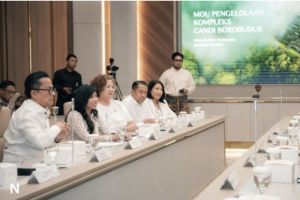Kementerian Kebudayaan dan InJourney Bersinergi Membangun Tata Kelola Borobudur yang Berkelanjutan