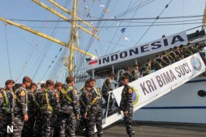 TNI AL Siapkan KRI Bima Suci untuk Asean Plus Cadet Sail 2025