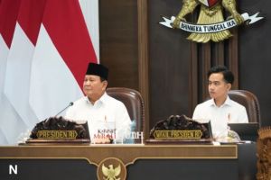 Gibran Hadiri Sidang Kabinet, Prabowo Tegaskan Pentingnya Realisme dalam Transformasi Bangsa