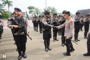Peresmian Tim Patroli Maung Presisi dan Pemantauan Pendistribusian Pangan Murah oleh Kapolri