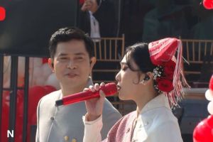 Harmoni Dalam Perayaan HUT RI: Cakra Khan dan Isyana Sarasvati Tampil Memukau