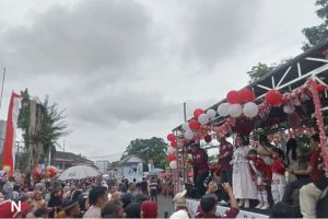 119 Kelompok Meriahkan Pawai Pembangunan HUT RI ke-80 di Jambi