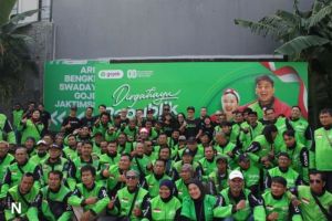 Ribuan Driver Gojek Cetak Rekor MURI Konvoi Terbanyak, Semarakkan HUT ke-80 RI