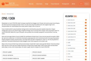 Persiapan Tes Masuk CPNS: Strategi Efektif dan Manfaat Belajar di Tryout.id