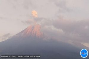 Gunung Semeru Meletus
