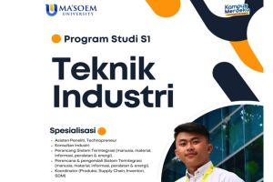 Teknik Industri di Bandung: Kuliah di Universitas Ma’soem, Siap Jadi Profesional dan Pengusaha Muda