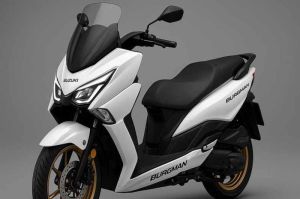 Bocor! Suzuki Burgman 150 Siap “Gigit” NMax dan PCX, Maxi-Scooter Jepang Siap Kacaukan Segmen Skutik Premium!