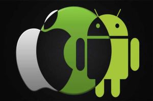 Persaingan antara Android dan iPhone