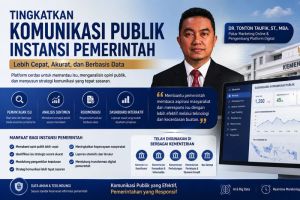 Instansi Pemerintah Ingin Meningkatkan Efektivitas Komunikasi Publik? Dr. Tonton Taufik Hadirkan Platform Berbasis AI untuk Analisis Media Sosial
