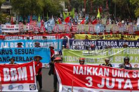 Tolak UMP, Buruh akan Demo Besar-besaran Tanggal 10 November