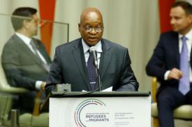 Afrika Selatan Zuma Mengumumkan Pengunduran Diri Setelah Tekanan ANC