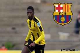 Barcelona Minati Pemain Sayap Borussia Dortmund, Ousmane Dembele