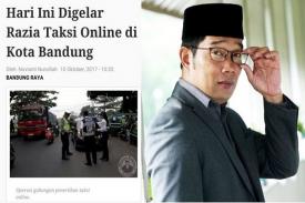 Transportasi Online Bandung dapat Dukungan Masyarakat Lewat Petisi