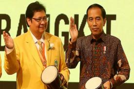 Golkar Tetap Mendukung Jokowi Sekalipun Bukan Airlangga Cawapresnya 