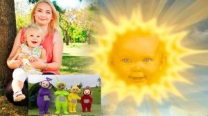 Pemeran Bayi Matahari Teletubbies Melahirkan Anak Pertamanya
