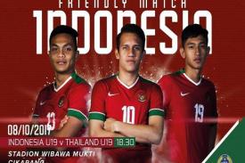Garuda Nusantara Hajar Timnas Thailand 3-0 
