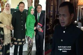 Perkenalkan Batik, Walikota Bogor Pakai Motif Angkot ke Pernikahan Kahiyang Ayu