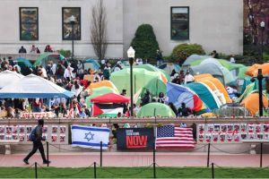 Aksi protes mahasiswa pro-Palestina