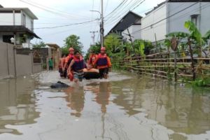 Hujan Lebat Picu Banjir di Denpasar dan Badung, Bali